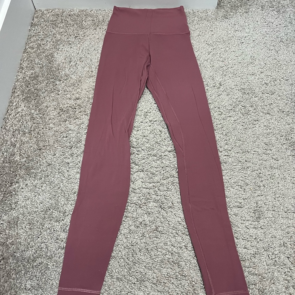 Lululemon Athletica Purple High-Waisted Leggings